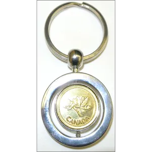 Canada Metal Key Chain