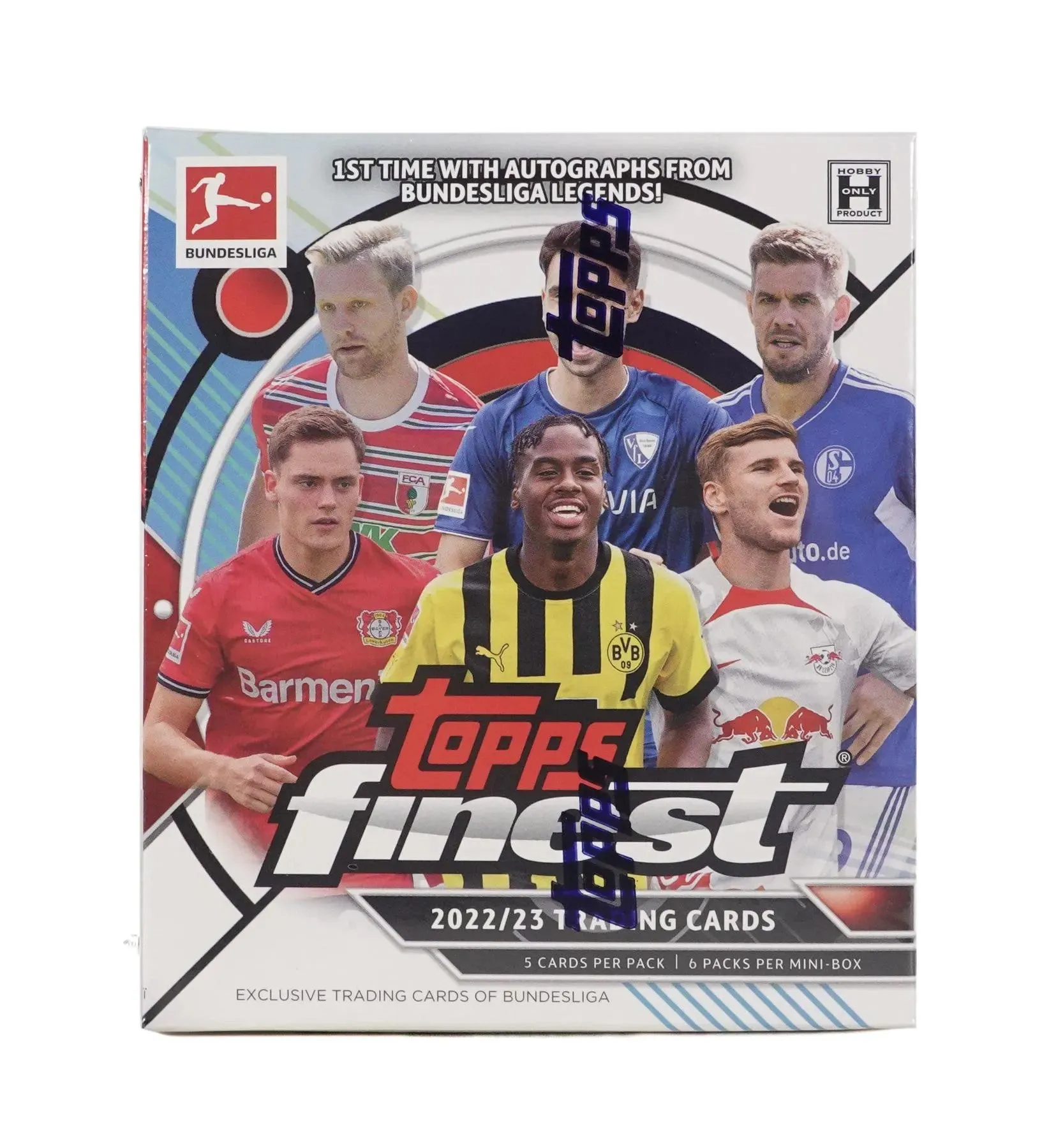 2022-23 Topps Finest Bundesliga Soccer Hobby Box