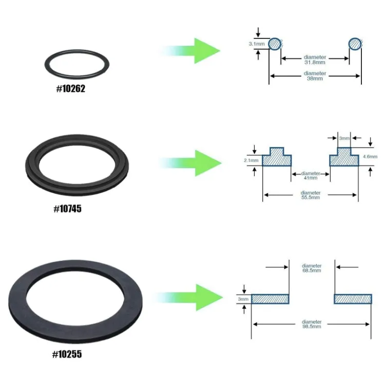 2pcs 10262  For Intex Pool Plunger Valves O-Ring Rubber 25076RP Washer Ring Kit