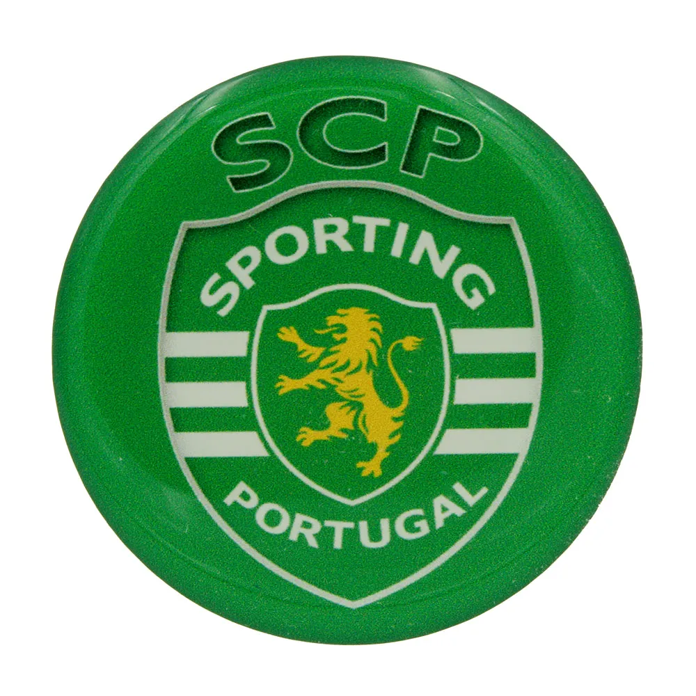 2" Round Sporting CP Resin Domed 3D Decal Car Sticker, Set of 3