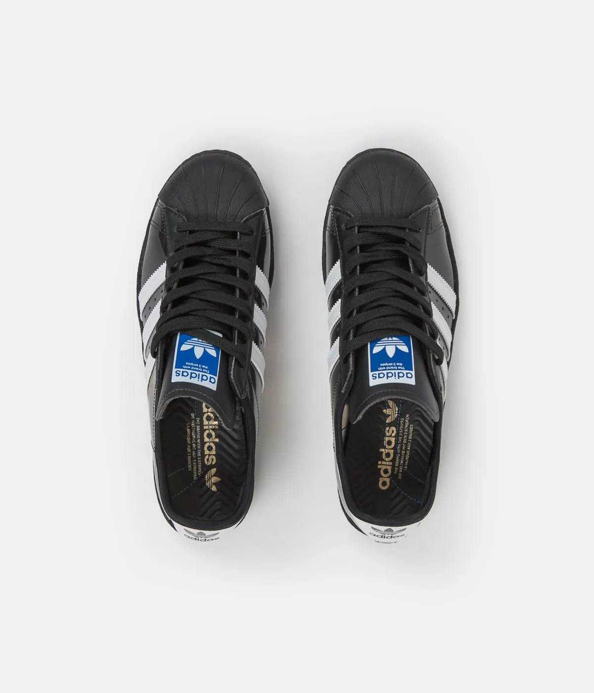 Adidas Blondey Superstar Shoes - Core Black / FTW White / Core Black