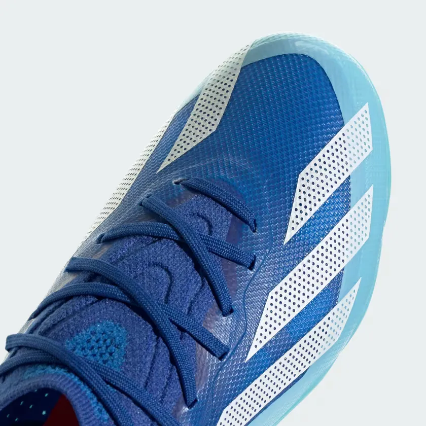 Adidas JR X Crazyfast .1 FG- Bright Royal / Cloud White / Solar Red