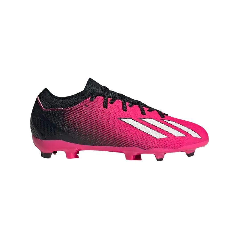 ADIDAS JR X SPEEDPORTAL .3 FG-Team Shock Pink 2 / Zero Metalic / Core Black