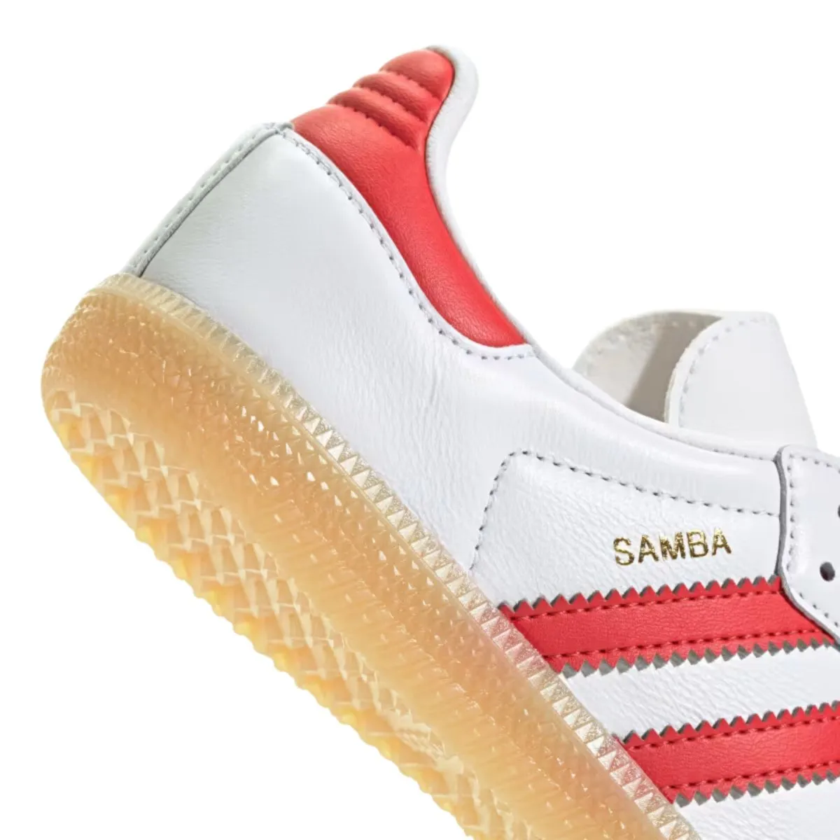 Adidas Kid's (Preschool) Samba OG Cloud White/Collegiate Red/Gum