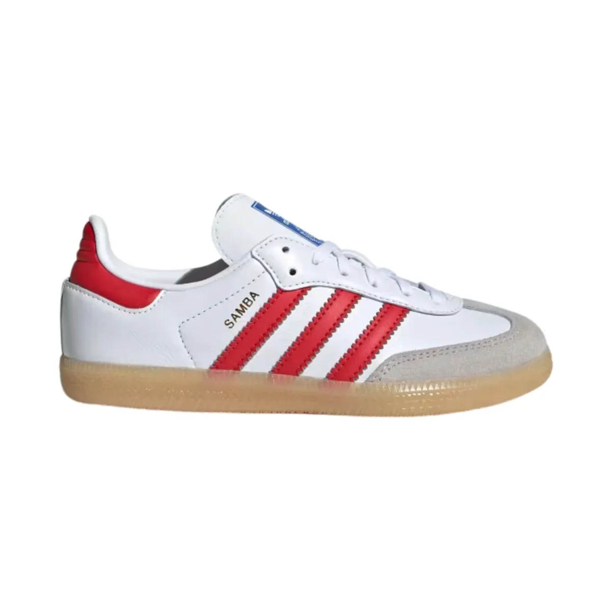 Adidas Kid's (Preschool) Samba OG Cloud White/Collegiate Red/Gum