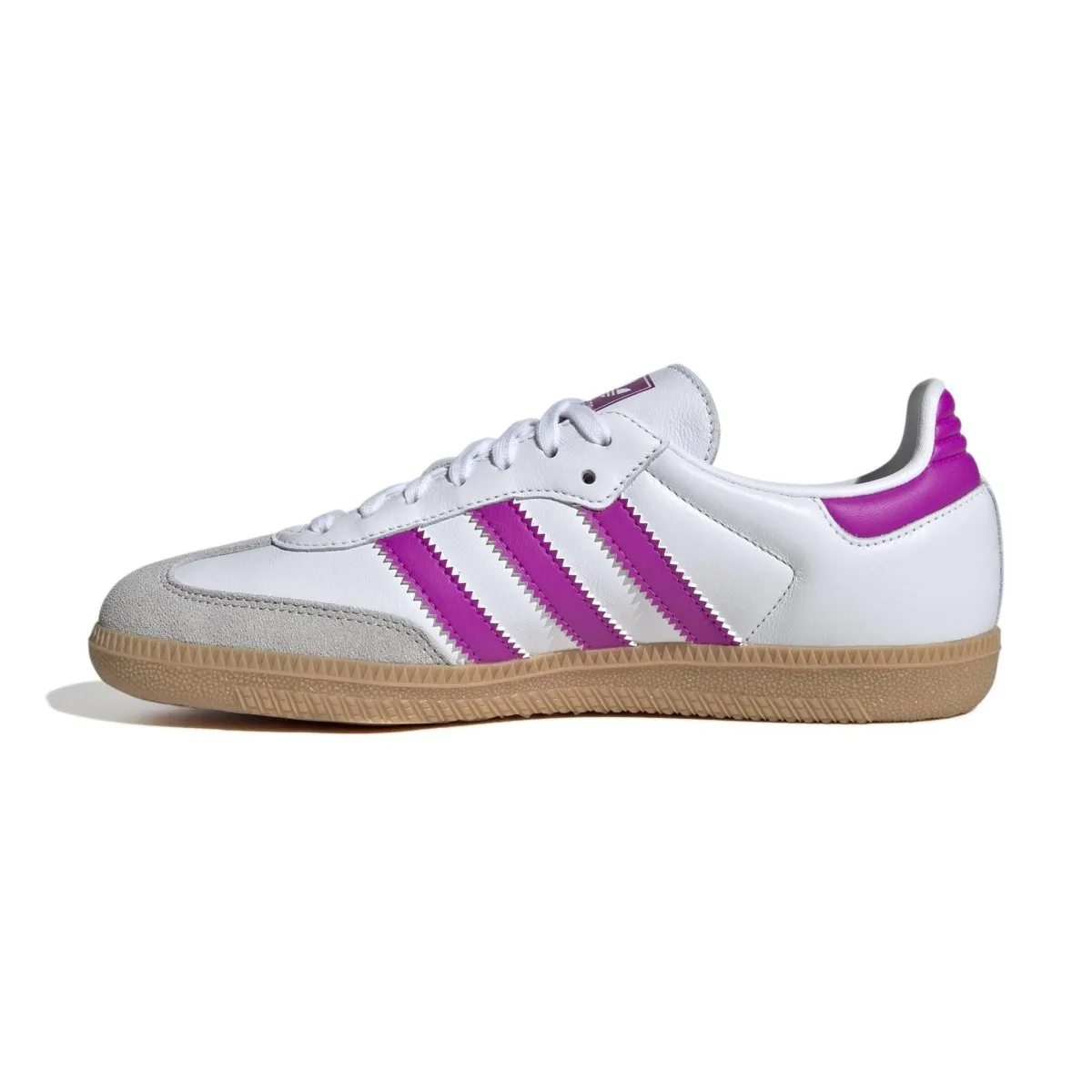 Adidas Kid's (Preschool) Samba OG Cloud White/Purple Burst/Gum