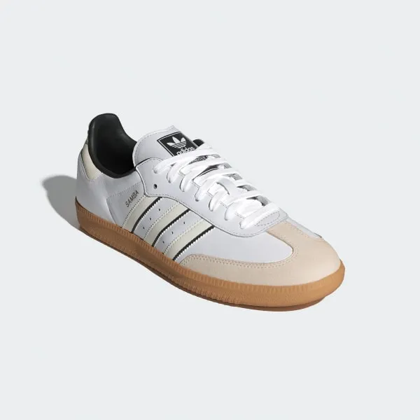 Adidas Men's Samba OG Shoes - Cloud White / Off White / Core Black