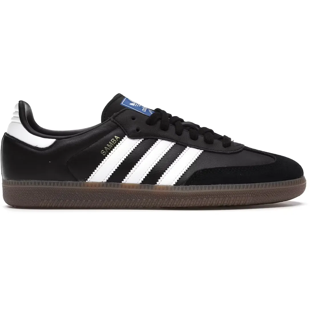 Adidas Men's Samba OG Shoes - Core Black / Cloud White / Gum