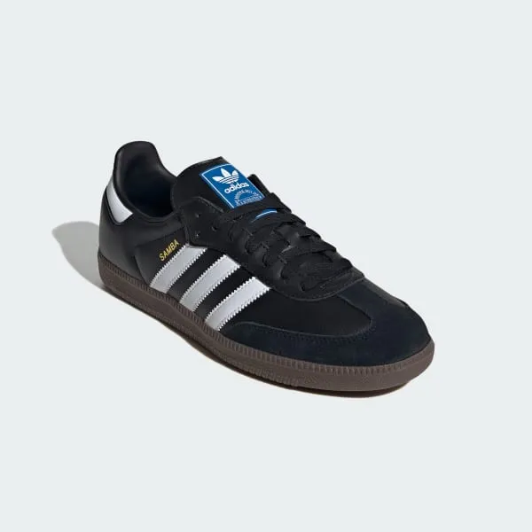 Adidas Men's Samba OG Shoes - Core Black / Cloud White / Gum