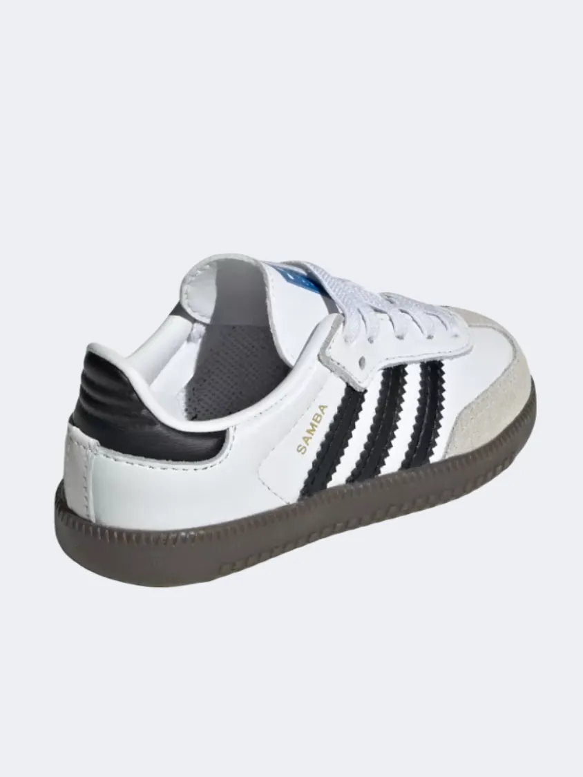 Adidas Samba Og Infant Unisex Original Shoes White/Black/Gum