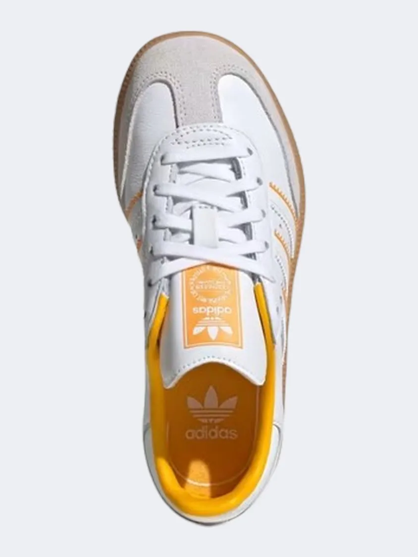 Adidas Samba Og Ps Originals Shoes White/Crew Yellow