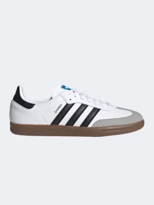 Adidas Samba Vegan Men Original Shoes White/Black/Gum