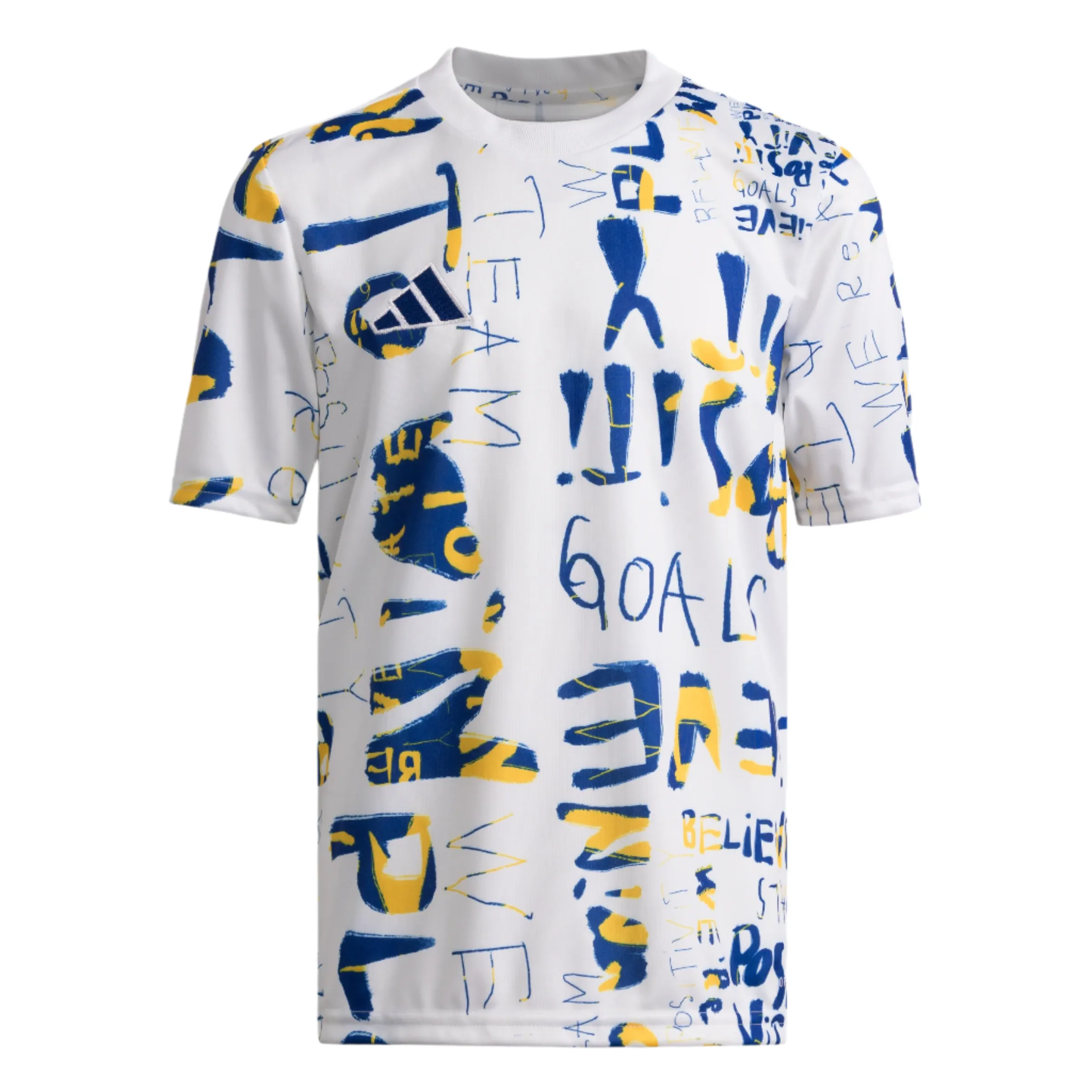 adidas Youth MLS Kick Childhood Cancer Pre-Match Soccer Jersey