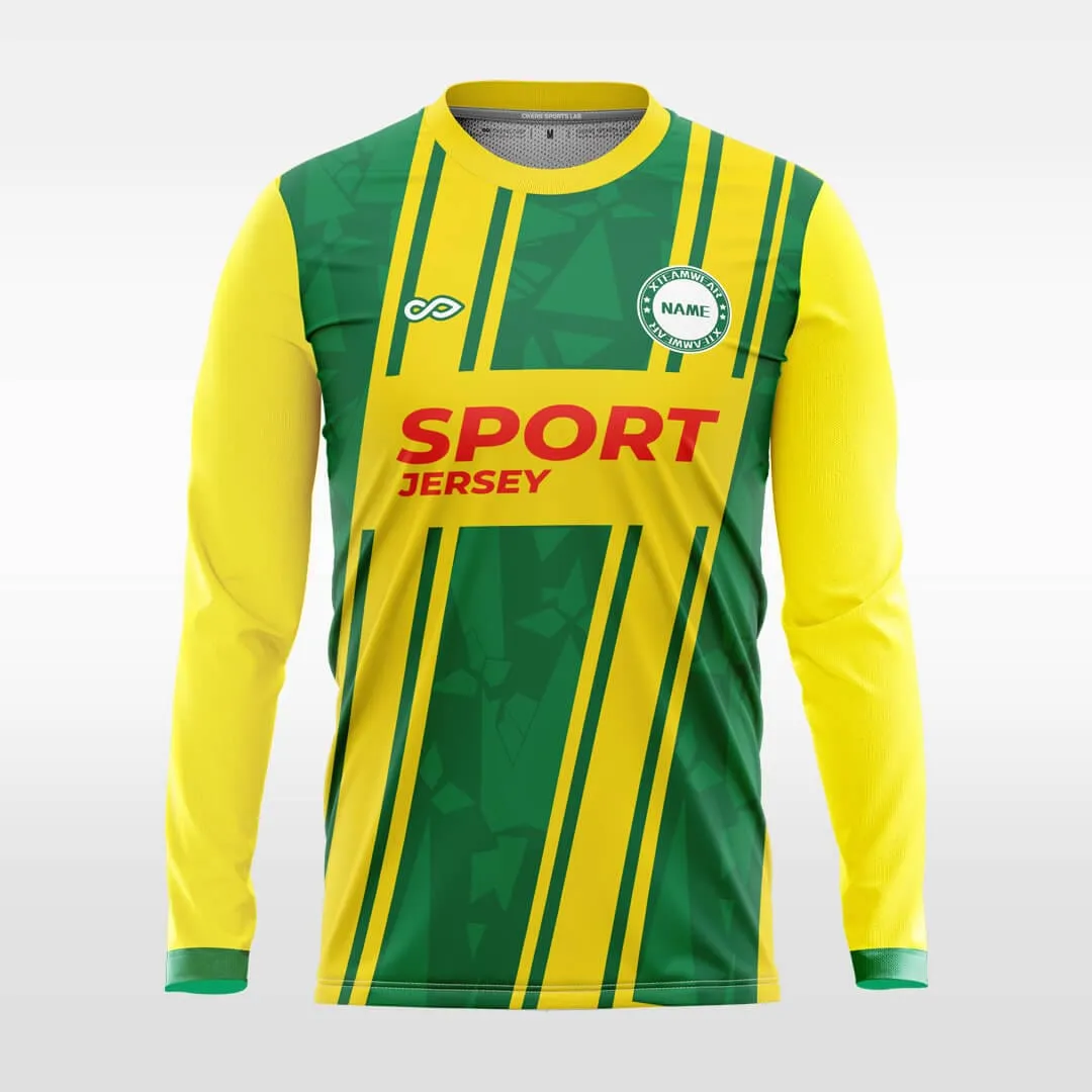 Affirmative - Customized Men's Sublimated Long Sleeve Soccer Jersey