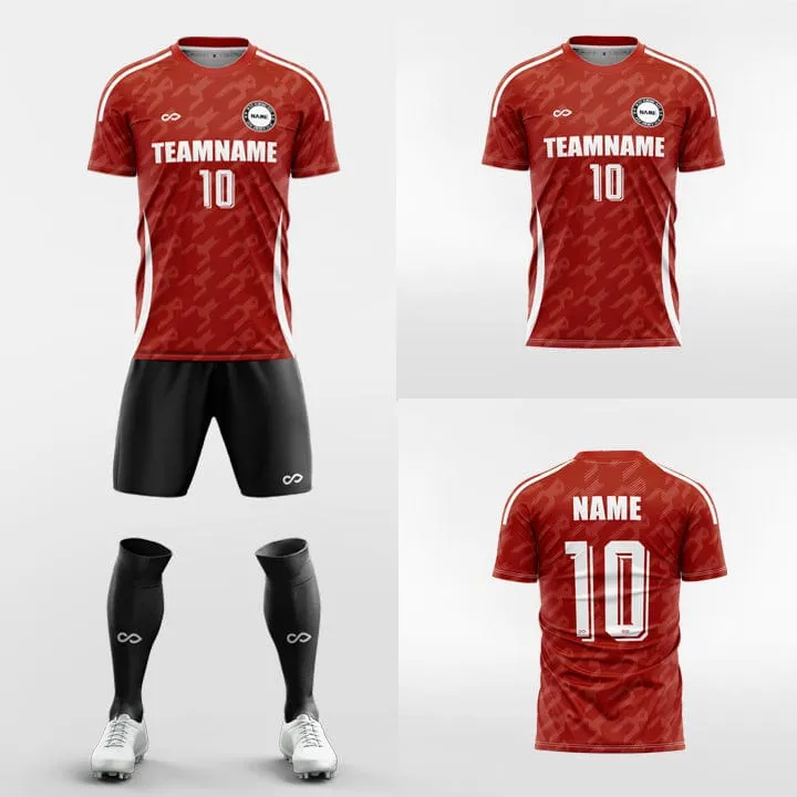 Air-Custom Soccer Jerseys Kit Sublimated Design