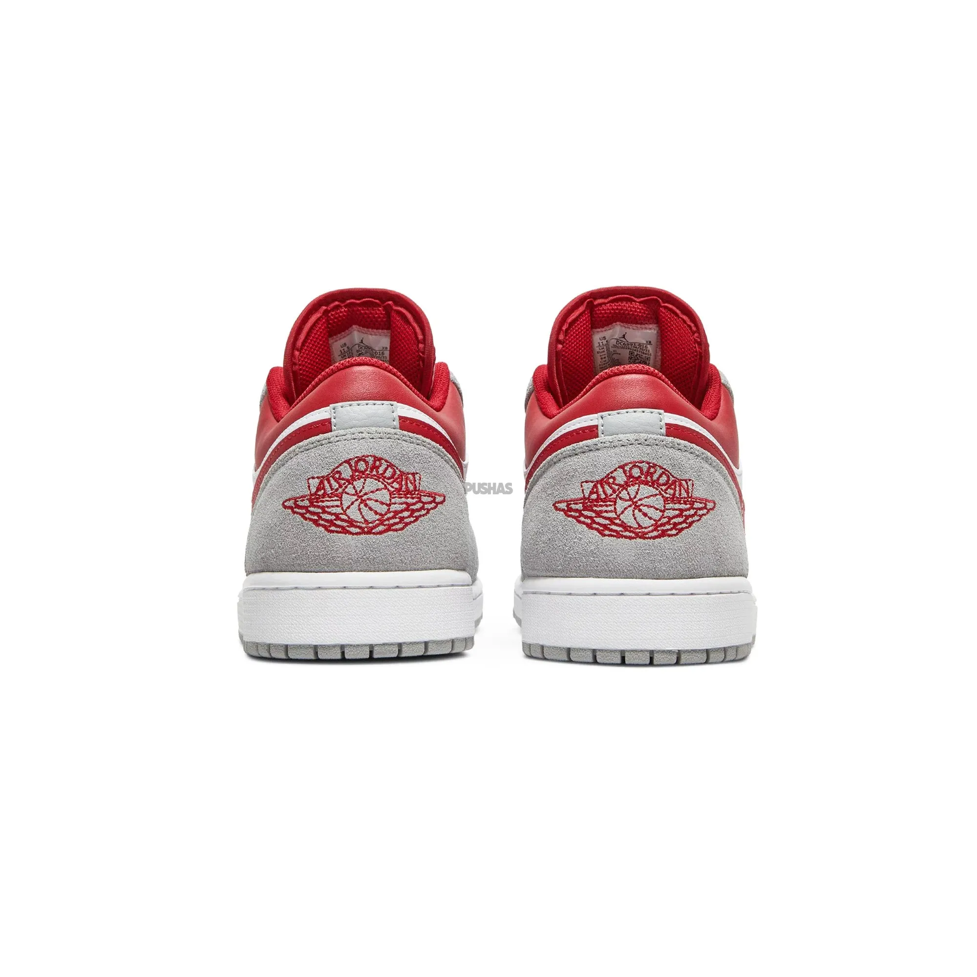 Air Jordan 1 Low SE 'Light Smoke Grey Gym Red' (2021)