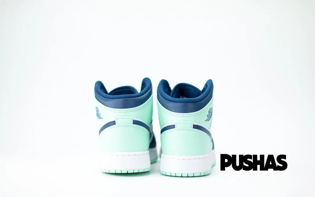 Air Jordan 1 Mid 'Blue Mint' GS (2022)