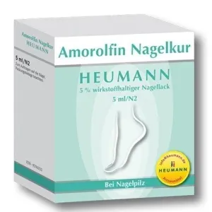 AMOROLFINE nail fungus cure Heumann 5% 5 ml