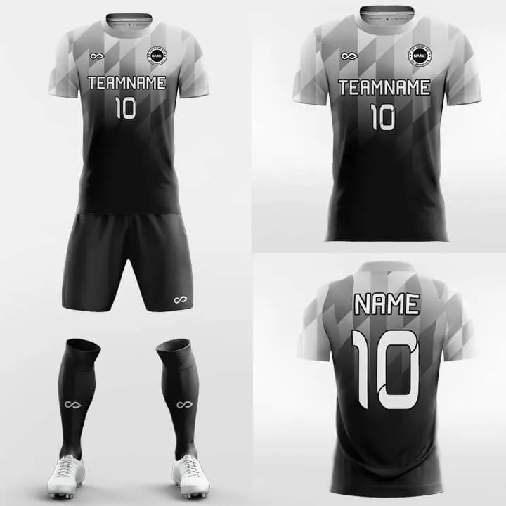 Argle Print Custom Soccer Jerseys Kit Sublimated Design