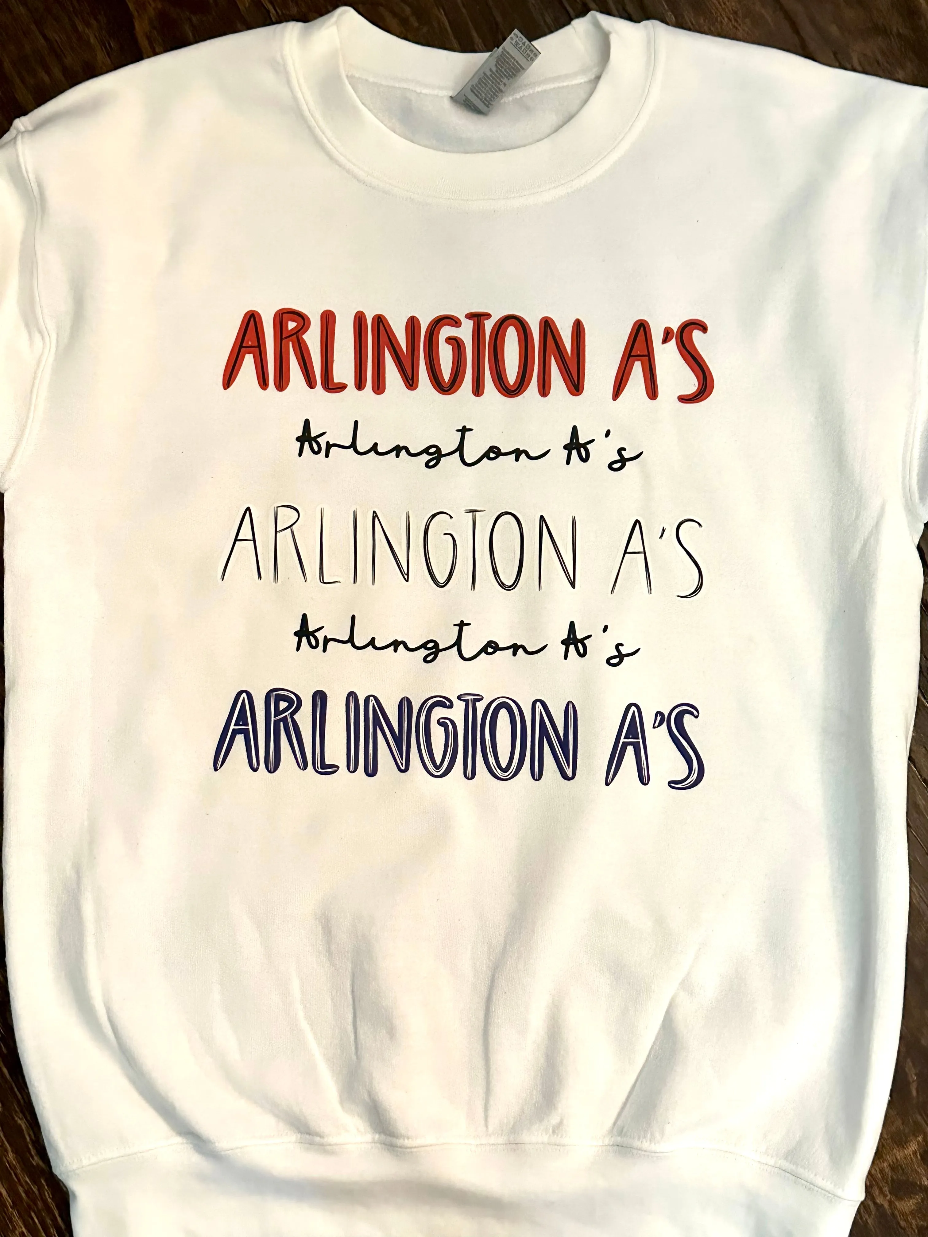 Arlington A’s Baseball Sweatshirts