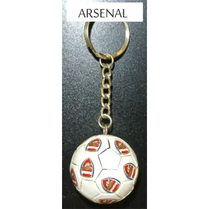 Arsenal Soccer Ball Key Chain