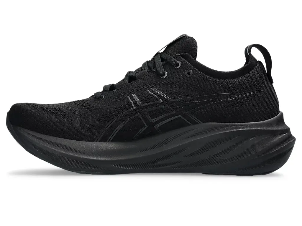 ASICS Gel Nimbus 26 (Black/Black) - Men's