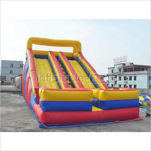 Backyard Inflatable Slide,Inflatable The City Slide,Inflatable PVC Slip Slide