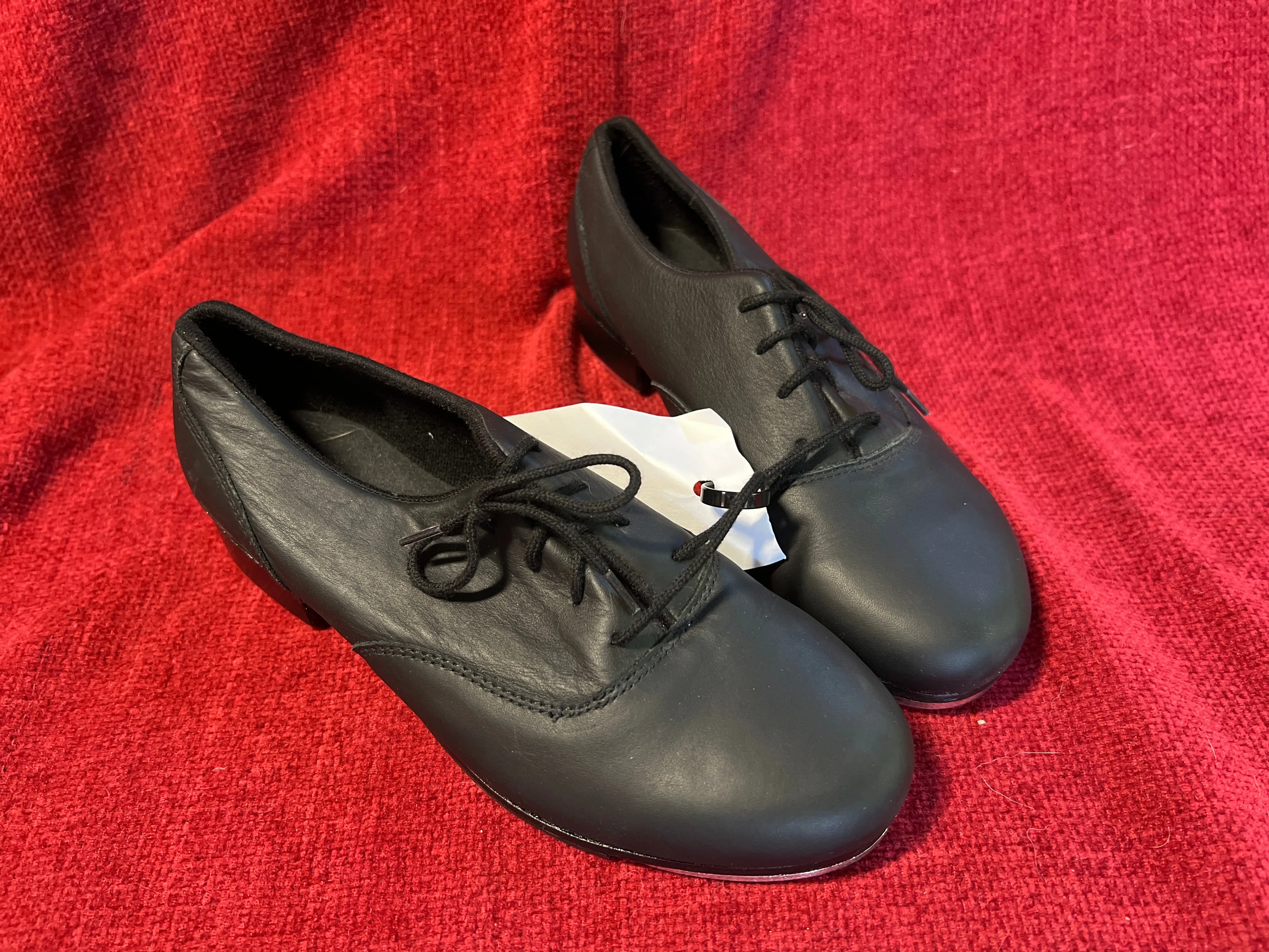 Bloch tap shoes black used 3x  Shoes-Adult Size 06