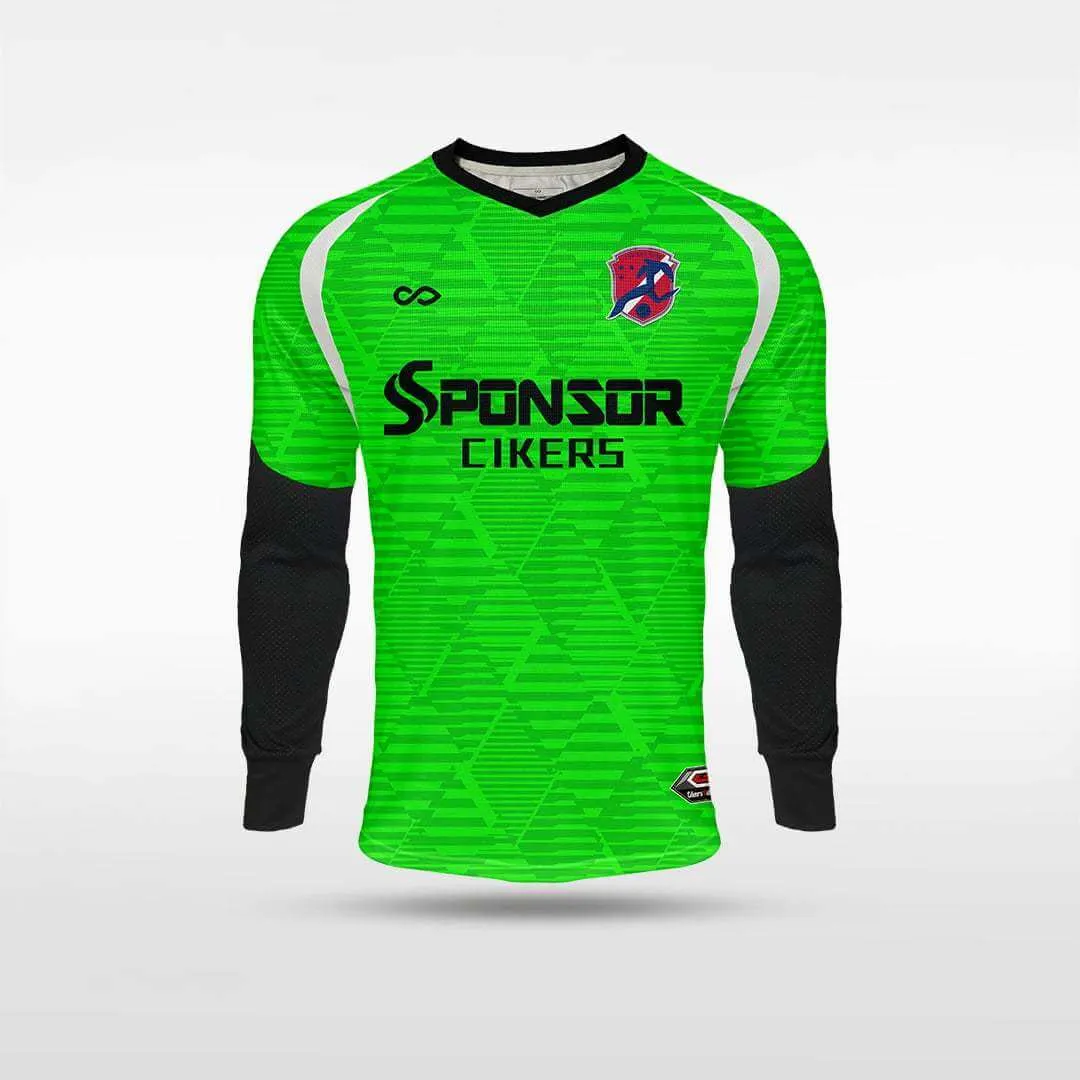 Blood Shadow - Customized Kids Goalkeeper Long Sleeve Soccer Jersey