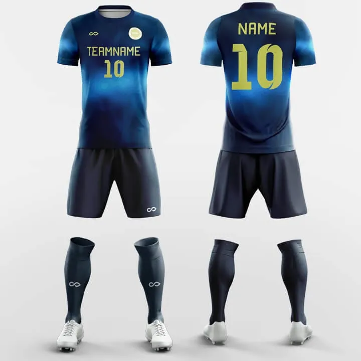 Blue Water - Custom Soccer Jerseys Kit Sublimated Design