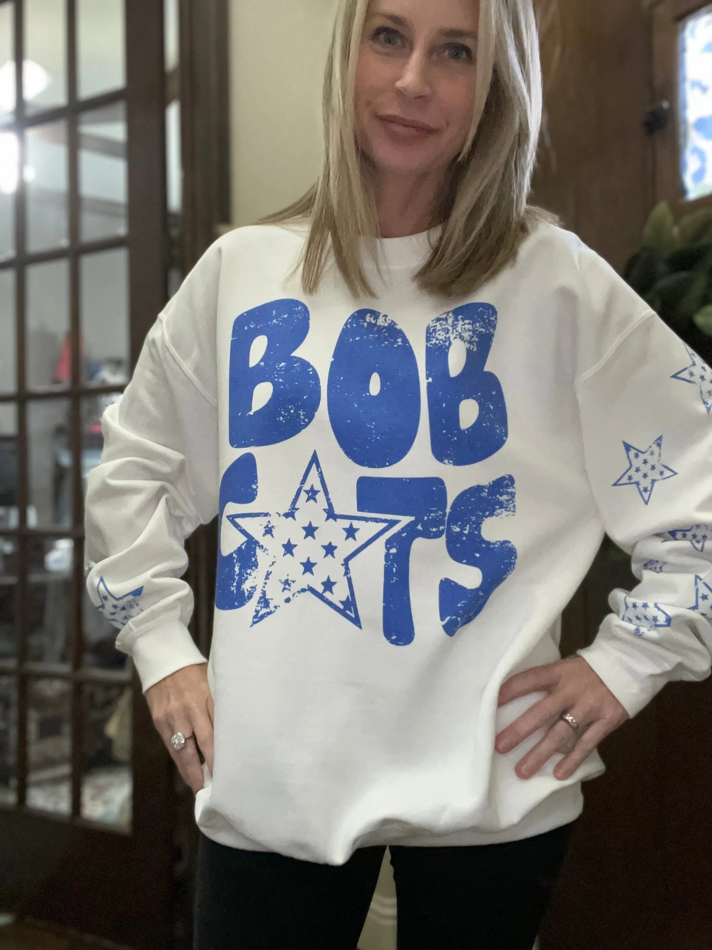 Bobcat & Stars Sweatshirt