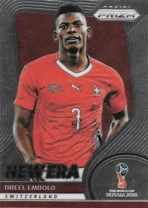 Breel Embolo, New Era, 2018 Panini Prizm World Cup Soccer