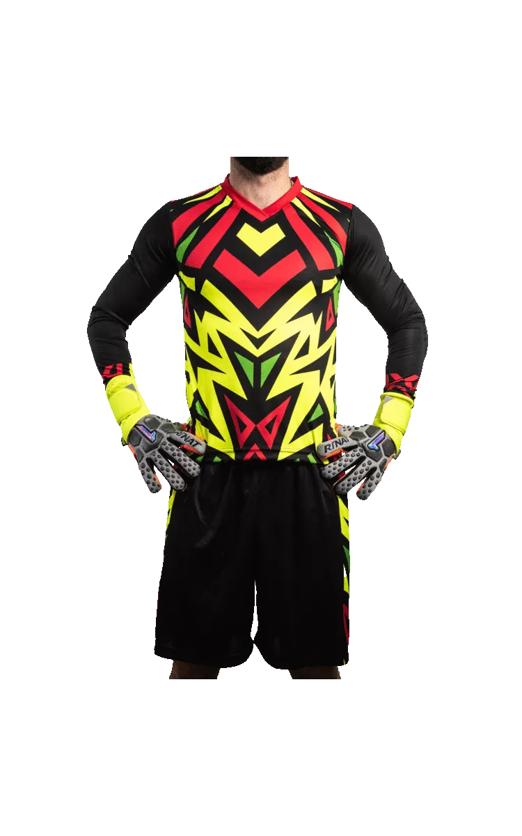 Brody III LS Long-Sleeve Goalkeeper Kit (Jersey Short Socks) Number Included