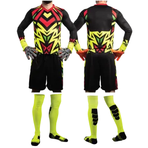 Brody III LS Long-Sleeve Goalkeeper Kit (Jersey Short Socks) Number Included