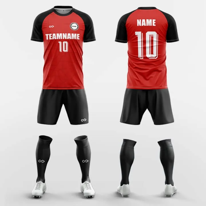 Bud-Custom Soccer Jerseys Kit Sublimated Design