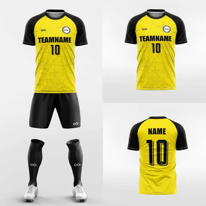 Bud-Custom Soccer Jerseys Kit Sublimated Design