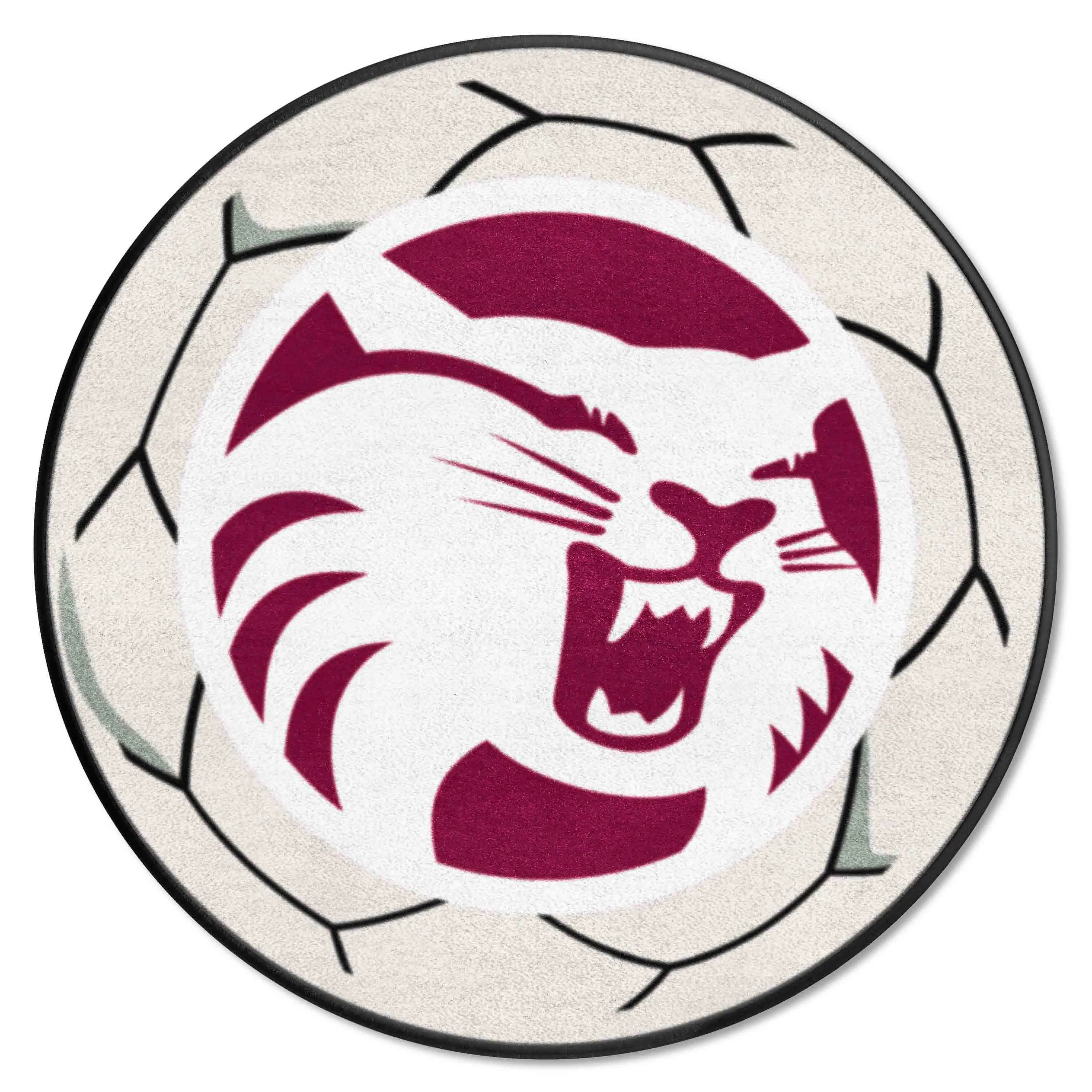 Cal State - Chico Wildcats Soccer Ball Rug - 27in. Diameter