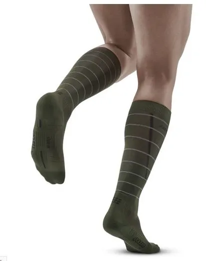 CEP Reflective Tall Compression Socks Men