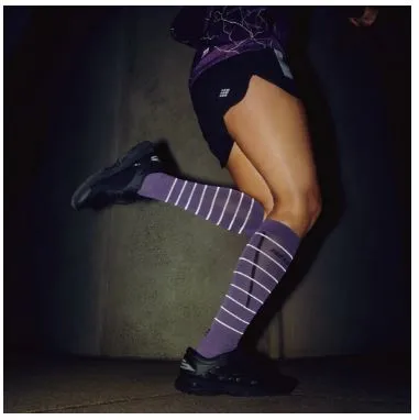 CEP Reflective Tall Compression Socks Men