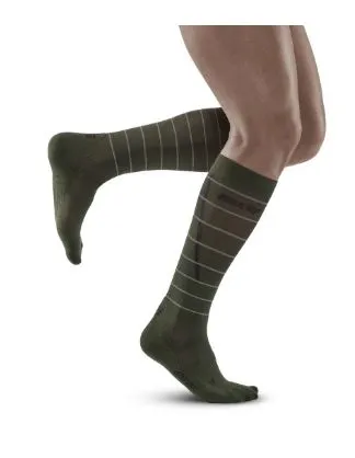 CEP Reflective Tall Compression Socks Men