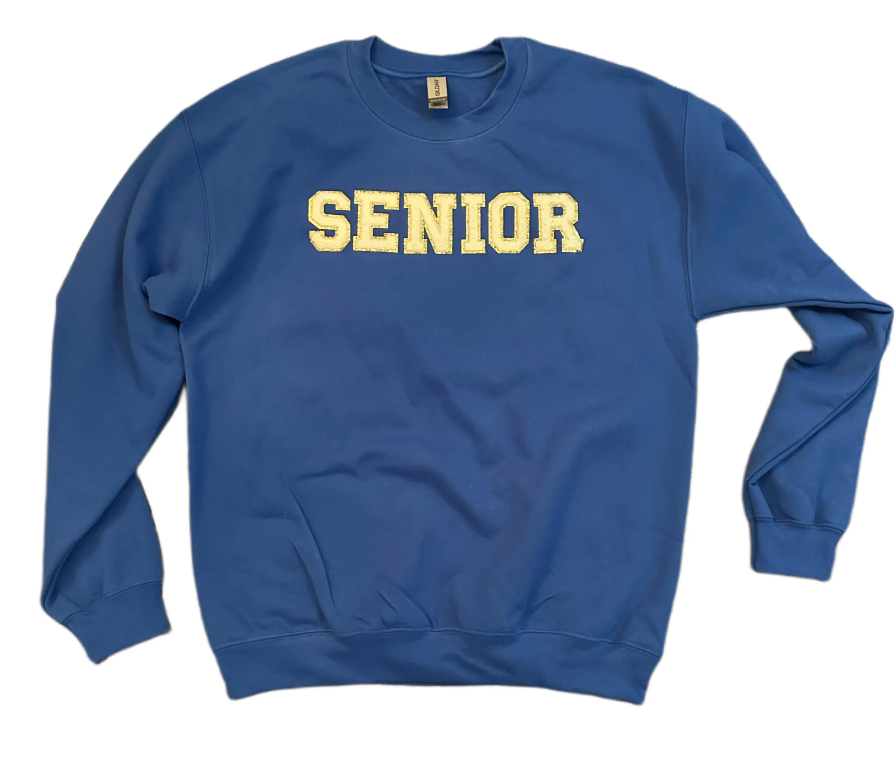 Chenille Patch SENIOR Sweatshirt