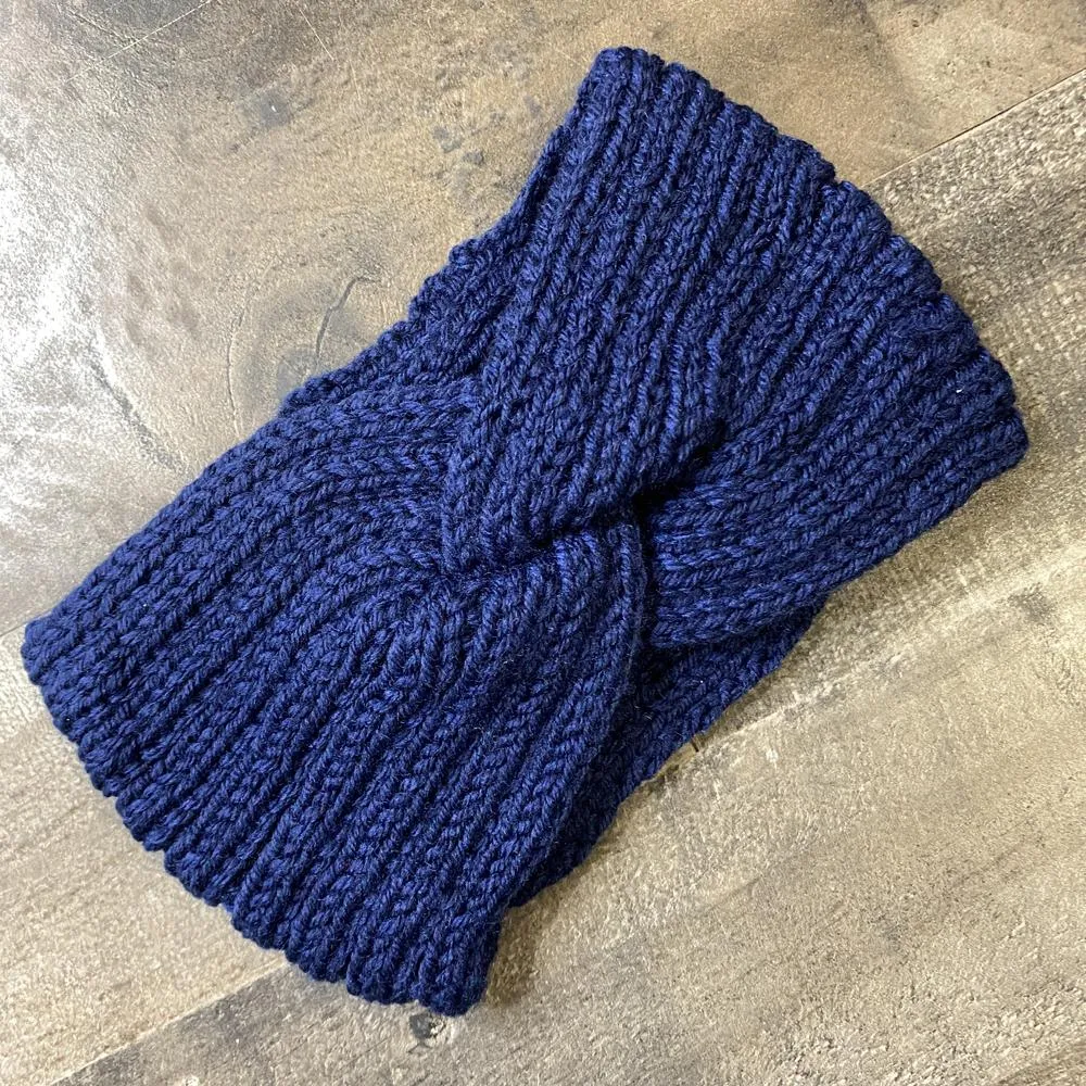 Chunky Cable Knitted Headband - More Colors!