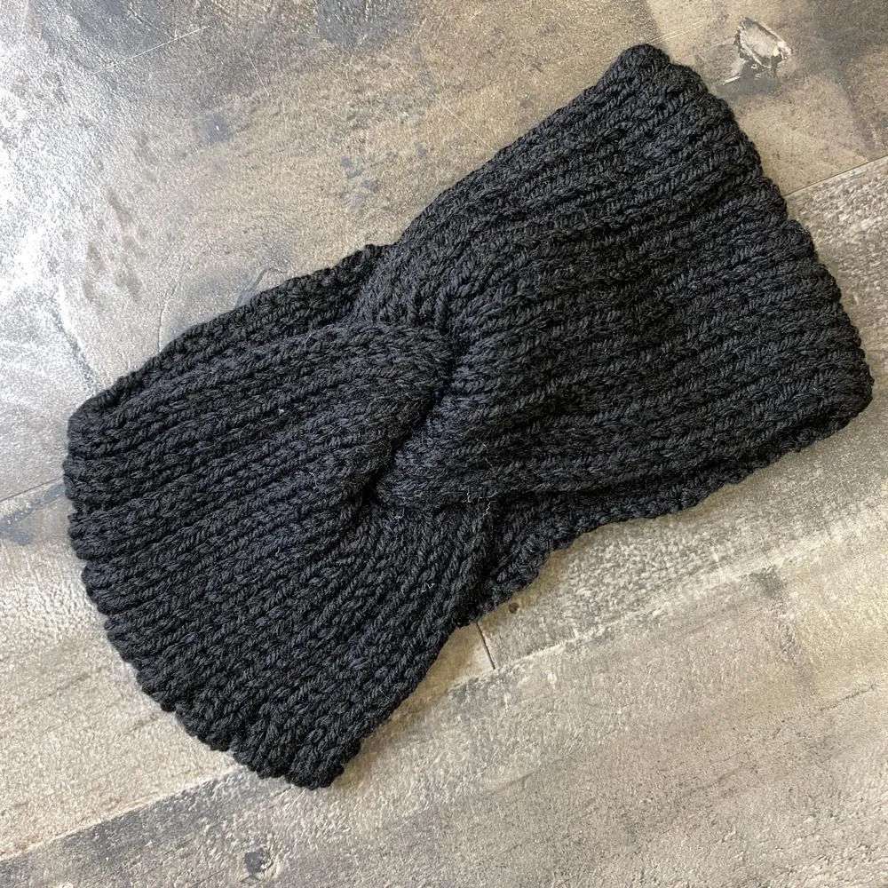 Chunky Cable Knitted Headband - More Colors!