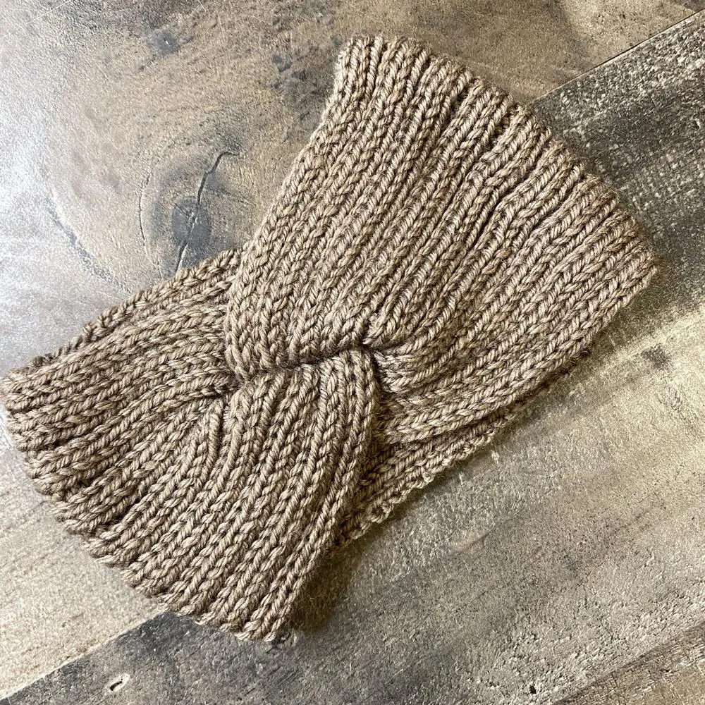 Chunky Cable Knitted Headband - More Colors!