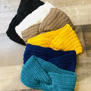 Chunky Cable Knitted Headband - More Colors!