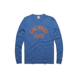 Cincinnati Ohio Long Sleeve Tee