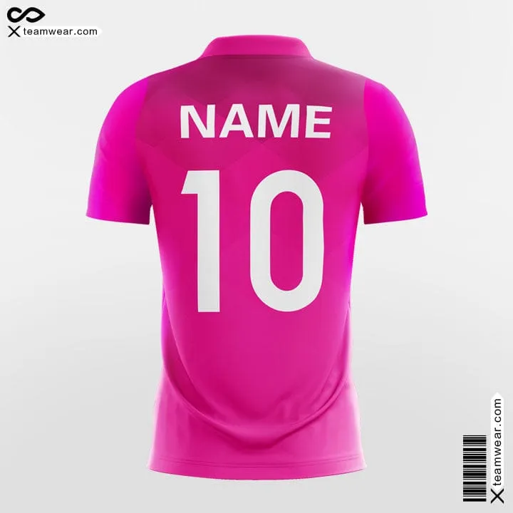 Classic - Custom Womens Soccer Jerseys Pink Design Chevron