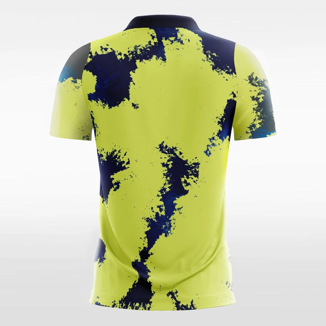 Classic Marble - Custom Kids Soccer Jerseys Design Yellow