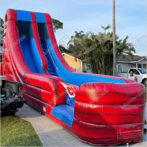 Commercial Small Inflatable Water Blow Up Jumping Castle Slip And Slide