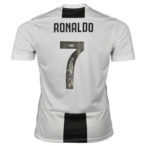 Cristiano Ronaldo Signed Juventes Jersey White (Beckett)